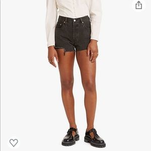 Levi's Women's 501 Original Shorts, lunar black, 30 (US 10)